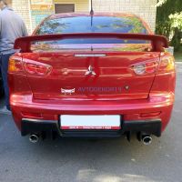 Лот: 15881438. Фото: 3. Накладка "EVO style" на задний... Авто, мото, водный транспорт