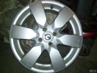 Лот: 10107542. Фото: 2. Литые диски на Nissan, R16. Шины, Диски
