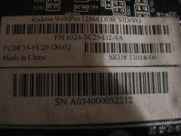 Лот: 6607. Фото: 2. Radeon 9600Pro 128M DDR