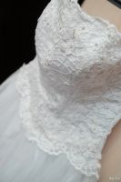 Лот: 18245953. Фото: 2. Свадебное платье короткое с удлиненной... Свадебная мода