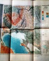 Лот: 19605099. Фото: 18. Гипсометрическая карта С.С.С.Р...