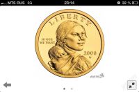 Лот: 2725029. Фото: 2. 1 доллар США сакогавия монетный... Монеты