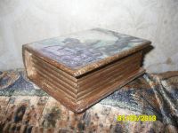 Лот: 2690450. Фото: 3. Шкатулка - книга 8*11 см. Домашний быт