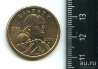 Лот: 16880788. Фото: 2. (№7013) США 1 доллар 2000 г Индианка... Монеты