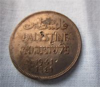 Лот: 7173252. Фото: 2. Палестина 2 милс 1942. Монеты