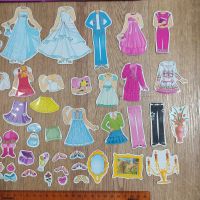 Лот: 17789102. Фото: 3. Магнитная игра "Одень куклу". Дети растут