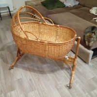 Лот: 21088473. Фото: 5. Люлька для новорожденного из лозы...