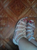 Лот: 7720167. Фото: 2. Летние босоножки на широкую ногу... Женская обувь