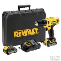 Лот: 17127667. Фото: 3. Дрель аккумуляторная DeWalt DCD710C2. Строительство и ремонт