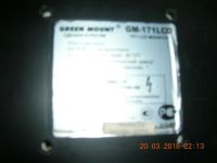 Лот: 11216859. Фото: 2. Неисправный ЖК монитор Green mount... Мониторы, проекторы