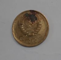 Лот: 21337421. Фото: 2. Монета СССР 1 коп 1939г. Монеты
