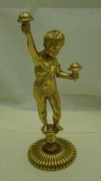 Лот: 12721592. Фото: 2. Фигурка статуэтка Путти (X524). Антиквариат