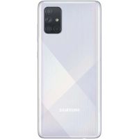 Лот: 15766985. Фото: 2. Смартфон Samsung Galaxy A71 Silver... Смартфоны, связь, навигация