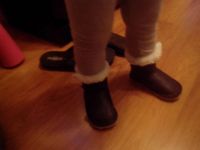 Лот: 6785528. Фото: 2. Угги синие 14см стелька. Обувь