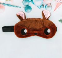 Лот: 12316585. Фото: 2. Маска для сна "Новогодний лосяш... Праздничные костюмы, аксессуары