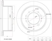 Лот: 20924380. Фото: 2. Диск тормозной задний комплект. Автозапчасти