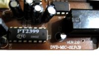 Лот: 25636584. Фото: 2. Усилитель микрофонный на 2 микрофона... Радиодетали  (электронные компоненты)