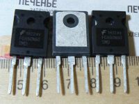 Лот: 15882182. Фото: 2. Полевой транзистор FGH60N60SMD... Радиодетали  (электронные компоненты)