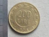 Лот: 19699912. Фото: 5. Монета 200 лир Италия 1978 портрет...