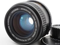 Лот: 2697308. Фото: 2. Minolta mc w. Rokkor-hg 35mm... Фото, видеокамеры, оптика