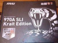 Лот: 16352352. Фото: 2. MSI 970A SLI Krait Edition. Комплектующие