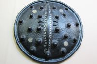 Лот: 17452377. Фото: 2. Аутентичный эфиопский кожаный... Предметы интерьера