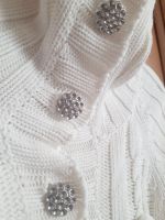 Лот: 18628165. Фото: 2. нарядная вязаная белая кофта с... Женская одежда