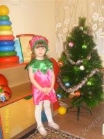 Лот: 1364202. Фото: 2. новогодний костюм ягодка. Одежда и аксессуары