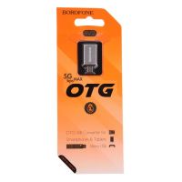 Лот: 25613426. Фото: 9. Адаптер Borofone BV2, USB - MicroUSB...
