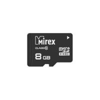 Лот: 19129325. Фото: 2. Карта памяти microSD HC 8 GB MIREX... Носители информации
