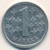 Лот: 10617677. Фото: 2. 1 марка 1989 года. Финляндия... Монеты