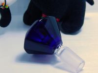Лот: 6669332. Фото: 4. Чаша "Blue Diamond" стеклянная...
