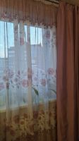 Лот: 25300995. Фото: 2. Нежно-розовые шторы с розами... Домашний текстиль