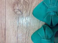 Лот: 8220383. Фото: 2. Балетки зеленые. Женская обувь