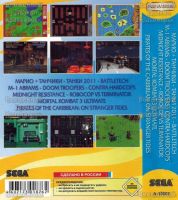 Лот: 10127825. Фото: 2. 10в1 Картридж Sega Сега сборник... Игровые консоли