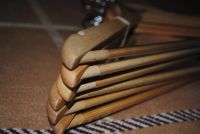 Лот: 4077390. Фото: 3. Плечики деревянные Attribute... Одежда, обувь, галантерея