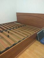 Лот: 13692987. Фото: 2. Кровать двухпальная + матрас... Мебель для спальни