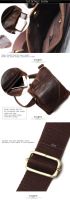 Лот: 9869305. Фото: 2. Кожаная Сумка Tauren Dark Brown. Аксессуары