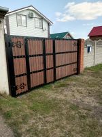 Лот: 20631395. Фото: 10. Забор, Откатные ворота, Распашные...