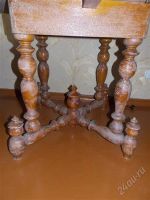 Лот: 2828640. Фото: 2. Круглый стол, антиквариат. Антиквариат