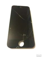 Лот: 12980063. Фото: 3. Дисплей iPhone 5, разбитый. Смартфоны, связь, навигация