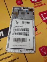 Лот: 19015238. Фото: 2. Дисплей для Fly Fs501 белый. Запчасти, оборудование