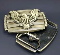 Лот: 12599619. Фото: 2. PS12 Пряжка Орел.Для ремня 40... Ручная работа