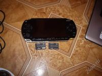 Лот: 517135. Фото: 2. PSP fat чёрная, прошита 5.5 GEN-D3... Игровые приставки, консоли, видеоигры