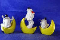 Лот: 20836936. Фото: 4. Фарфоровые статуэтки Пьеро триптих... Красноярск