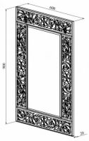 Лот: 19052425. Фото: 2. Компасс-мебель Зеркало настенное... Предметы интерьера