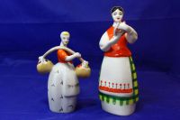Лот: 19706320. Фото: 7. Фарфоровая статуэтка Девушки с...