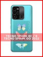 Лот: 20722418. Фото: 2. Задняя крышка Tecno Spark 8C... Запчасти, оборудование