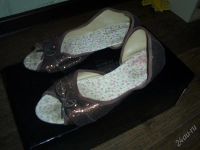 Лот: 1653973. Фото: 2. туфельки-балетки на невысоком... Женская обувь