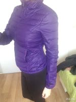 Лот: 8101413. Фото: 2. куртка тонка на пуху фиолетовая... Женская одежда